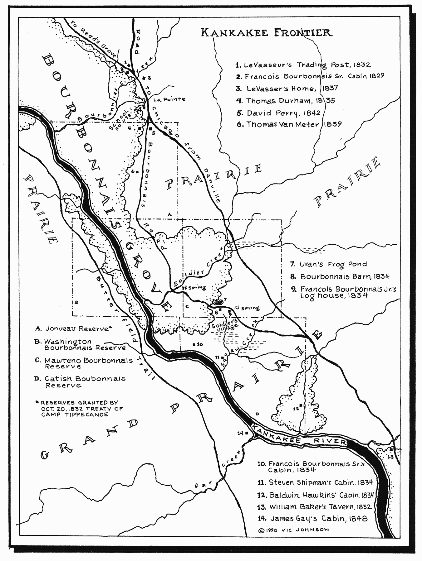 Bourbonnais Grove 1832-48